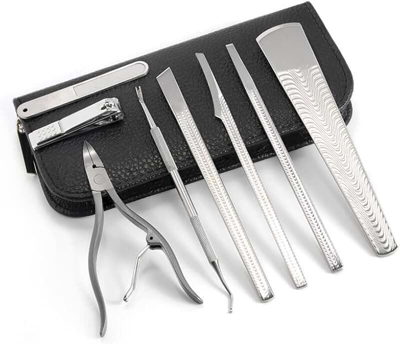 Heavy Duty Toenail Clipper Set for Thick and Ingrown Nails