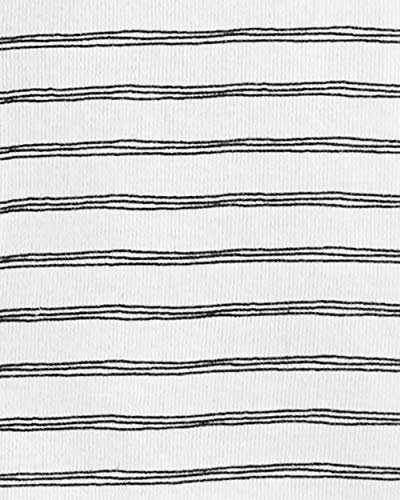 Uni  Babies' Snap-Up Rompers, Pack of 3, Whales/Stripe/Panda, 3-6 Months