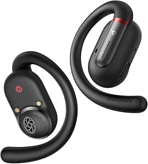 Lightweight Open-Ear Headphones with Long Battery Life