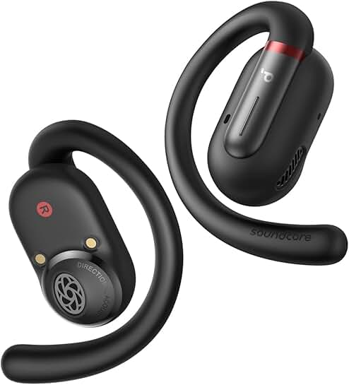 Lightweight Open-Ear Headphones with Long Battery Life