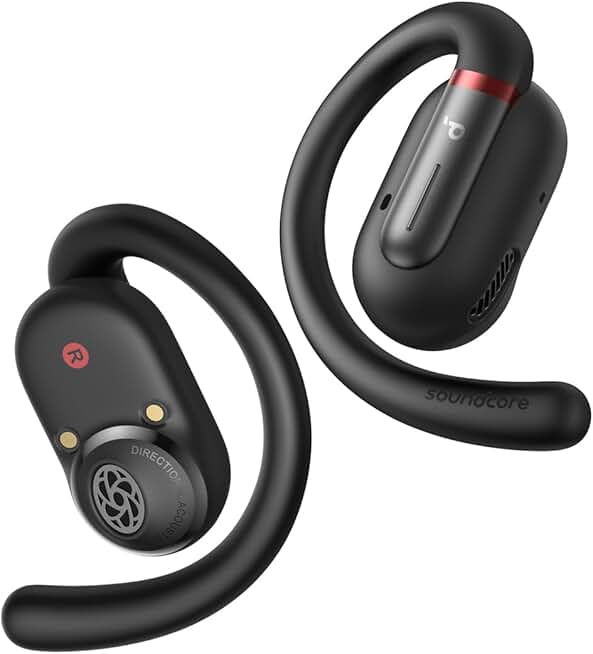 Lightweight Open-Ear Headphones with Long Battery Life