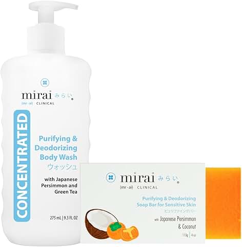 Body Odor Eliminator Set with Persimmon and Green Tea