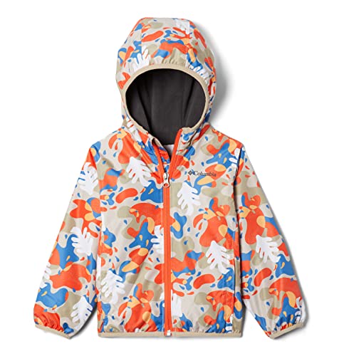 Baby Mini Pixel Grabber II Wind Jacket, Ancient Fossil Camo Splash, 12/18