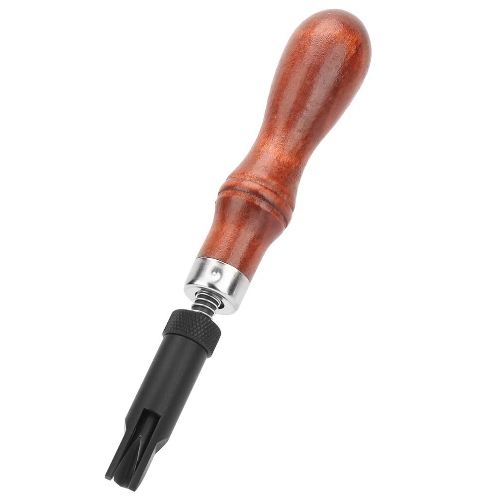 Leather Belt Groover Tool V Type Push Gouge