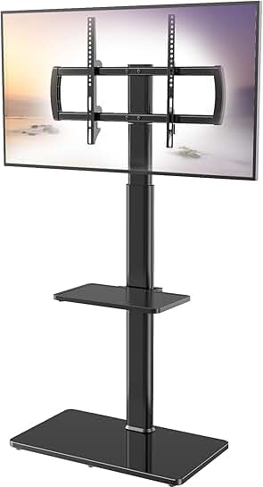 Adjustable Floor TV Stand for 27-65 Inch TVs
