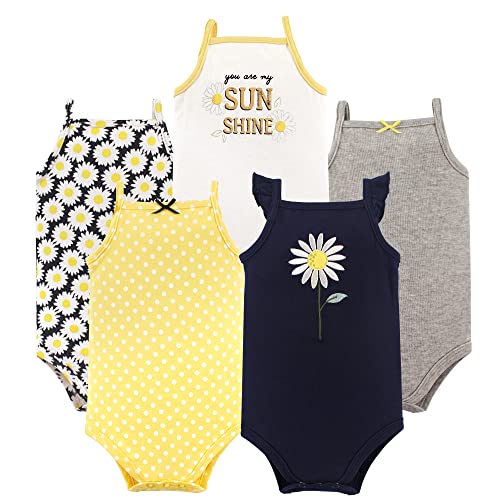 Uni   Cotton Sleeveless Bodysuits Daisy, 6-9 Months