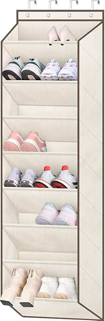 Over-the-Door Shoe Organizer with Deep Pockets