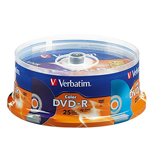 12x DVD-R discs in a pack of 25