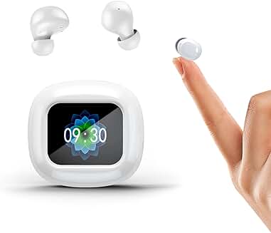 Wireless Mini Touchscreen Earbuds with Noise Cancellation