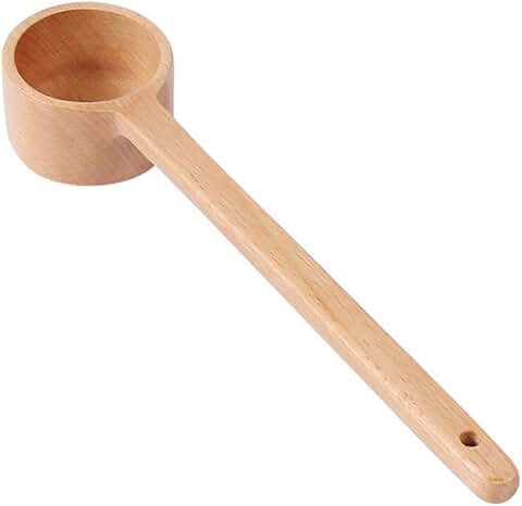 Wooden Coffee and Tea Measuring Spoon with Long Handle