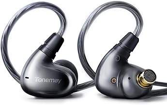 Wired In-Ear Earbuds with Mic and Detachable Cable