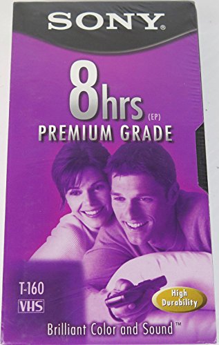 T-160 Premium Grade VHS Tapes 10 Pack