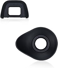 Eyecup for Nikon DSLR cameras with rotatable oval design