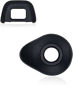 Eyecup for Nikon DSLR cameras with rotatable oval design