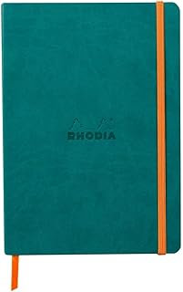 Peacock Soft Notebook, A5, Dotted, 160 Pages