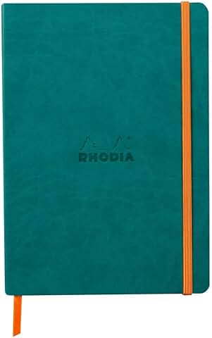 Peacock Soft Notebook, A5, Dotted, 160 Pages