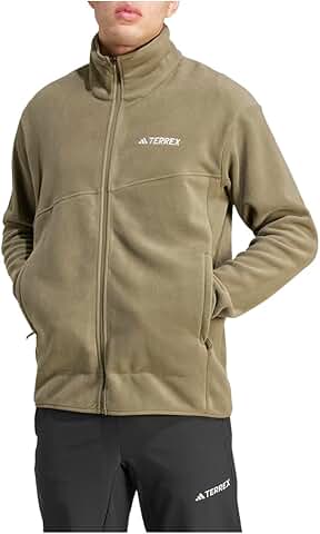 Men's Full-Zip Fleece Hiking Jacket