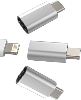 USB C to Lightning Charging Cable Adapter 3-Pack