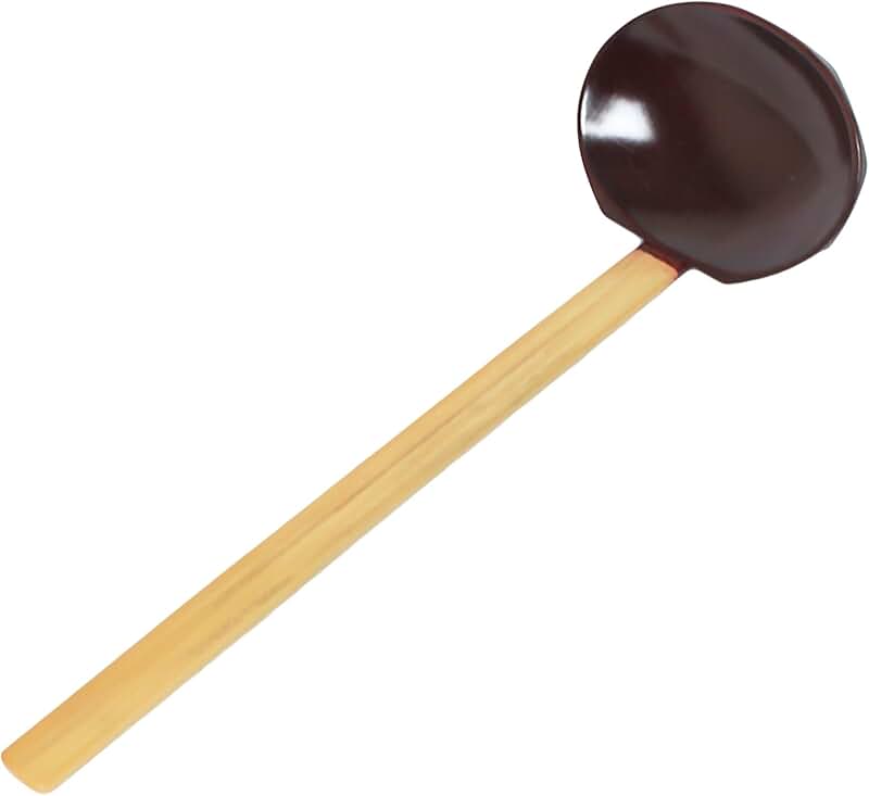 Six-piece wooden cooking utensil set