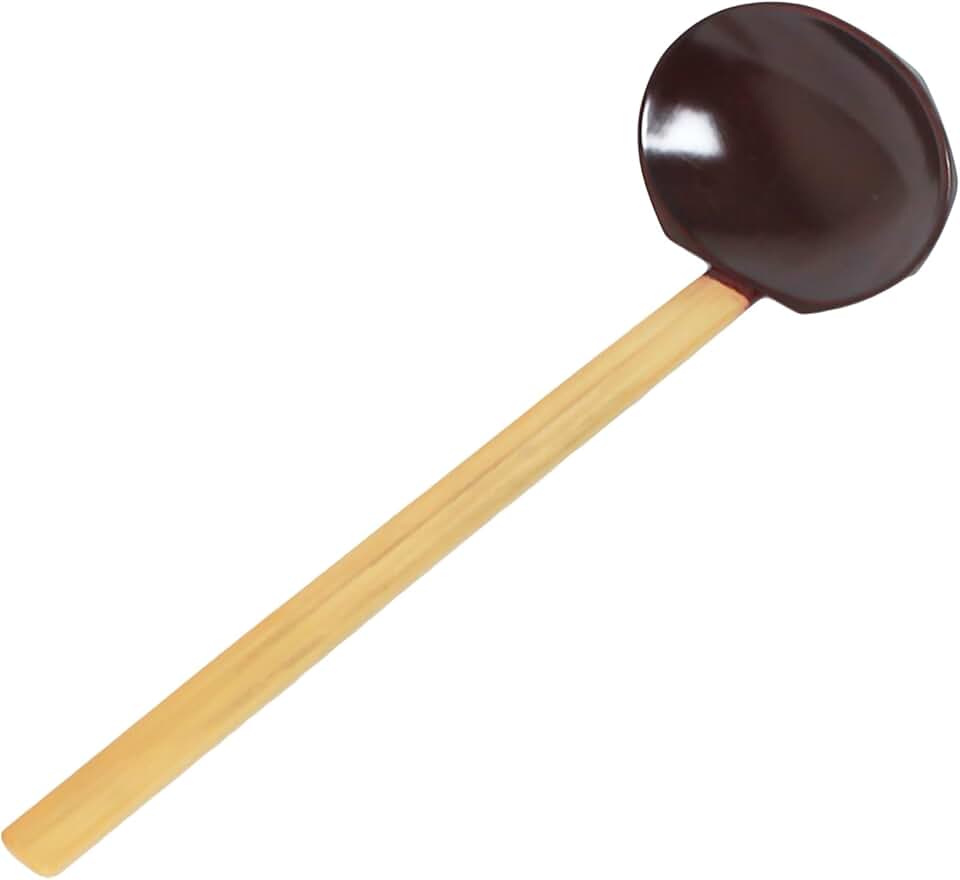 4-inch bamboo soup serving spoon