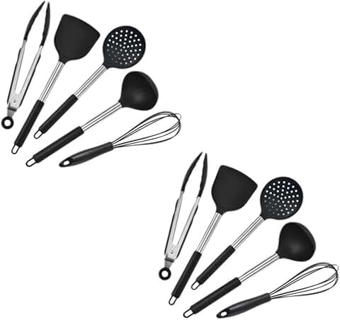 10-piece nonstick silicone kitchen utensil set