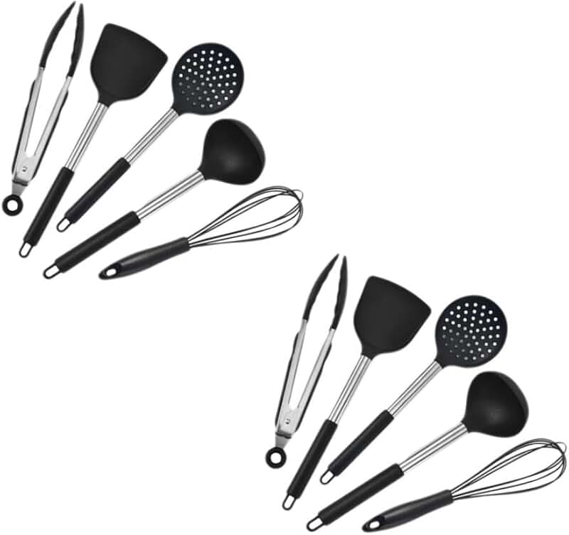10-piece nonstick silicone kitchen utensil set
