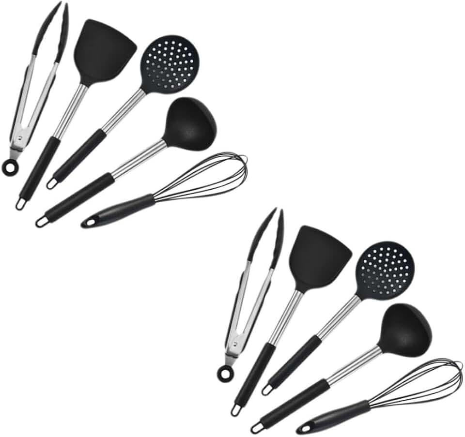 10-piece nonstick silicone kitchen utensil set