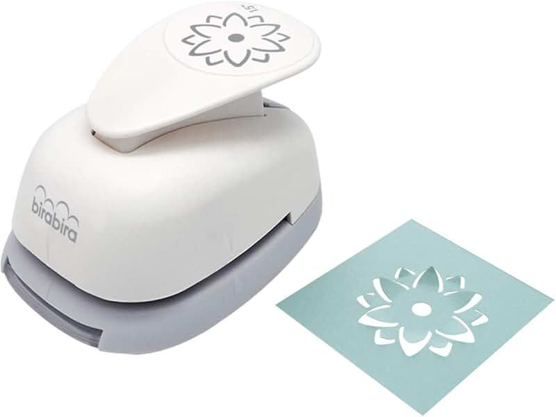 1.5-inch 3D Punch for Paper Crafting and Scrapbooking