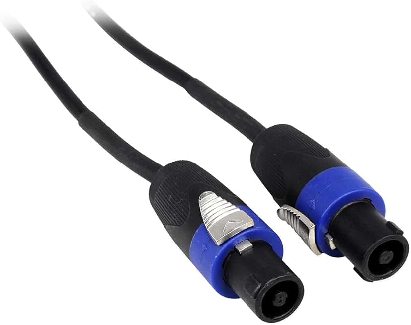 25ft 14 AWG Speakon to Speakon Speaker Cable