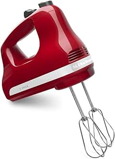5-Speed Hand Mixer in Empire Red