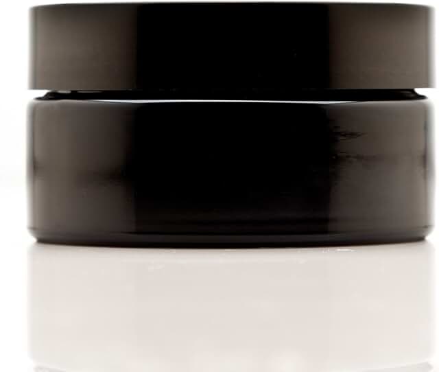 200ml Glass Lotion Jar with Lid for Creams and Travel