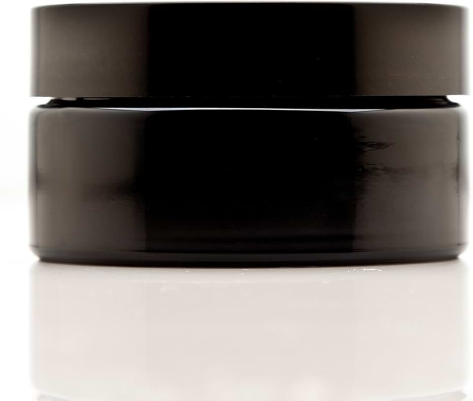 200ml Glass Lotion Jar with Lid for Creams and Travel