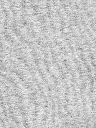 Uni  Babies' Sleeveless Bodysuit, Pack of 6, White/Light Grey Heather/Medium Grey Heather, 3-6 Months