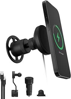 Magnetic Wireless Car Charger with Vent Mount