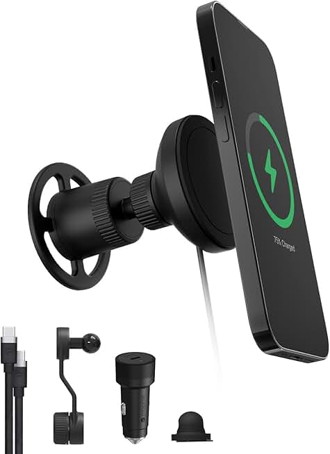 Magnetic Wireless Car Charger with Vent Mount
