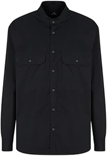 Men's Long Sleeve Comfort Fit Pocket Shirt