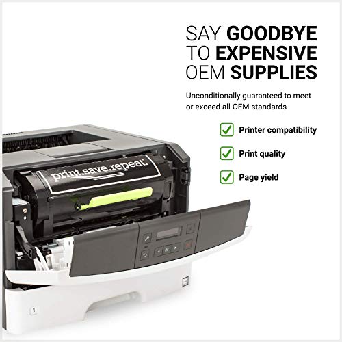 Lexmark T650H11A High Yield Remanufactured Toner Cartridge for T650, T652, T654, T656 Laser Printer [25,000 Pages]