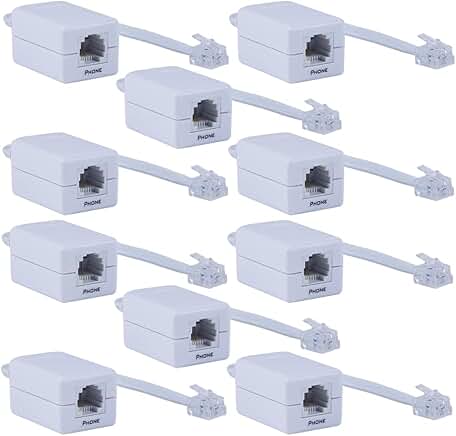 10-pack DSL filters for phone lines