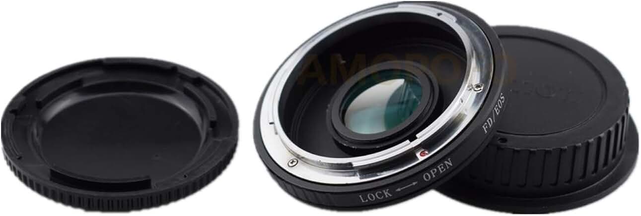 FD to EOS Adapter with Optical Glass