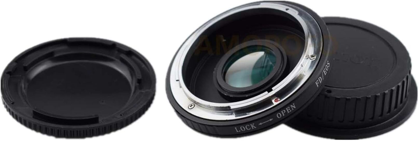 FD to EOS Adapter with Optical Glass