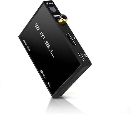 Portable USB Digital to Analog Converter with Multiple Outputs