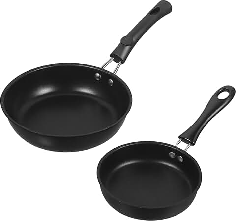 2-Piece Nonstick Frying Pan Set for Cooking