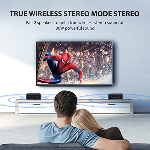 Bluetooth Speaker 40W,Portable Speaker with 3D Surround Sound,Enhanced Bass,IPX7 Waterproof Speaker,Long Playtime,Voice Assistant,100ft Wireless Range for Home,Gardens,Outdoor,Travel