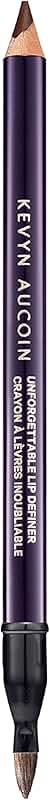 Long-wearing water-resistant lip liner with blending tip