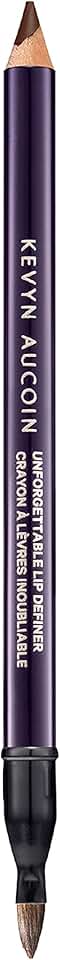 Long-wearing water-resistant lip liner with blending tip