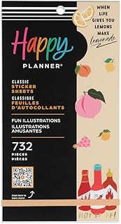 Multicolored Sticker Pack for Planners and Journals