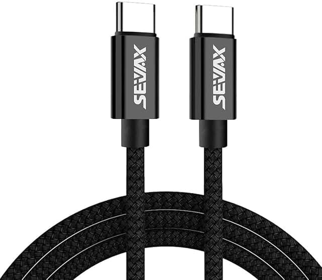60W USB-C to USB-C 1M Data Cable for Charging and Transfer