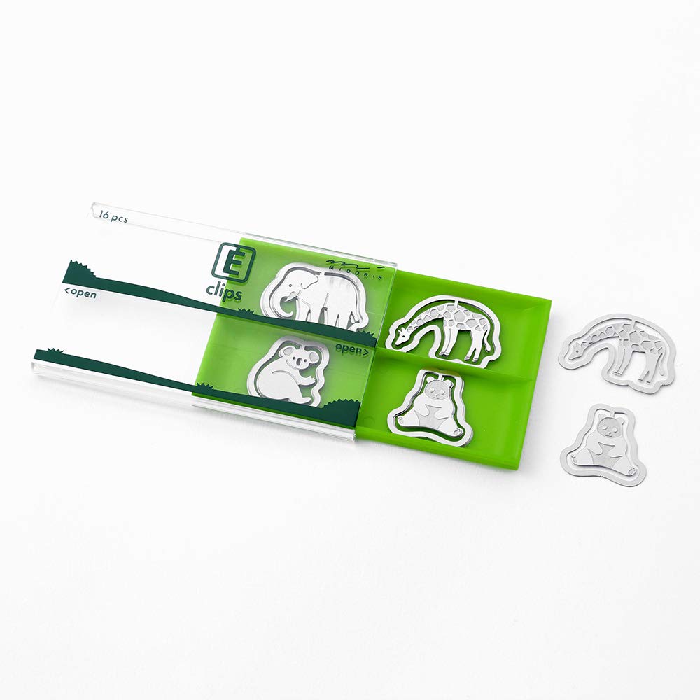 Etched Zoo Pattern Clips