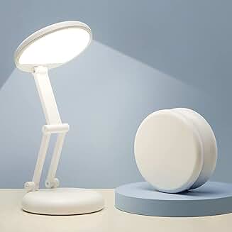 Wireless Rechargeable Dimmable Desk Lamp for Small Spaces