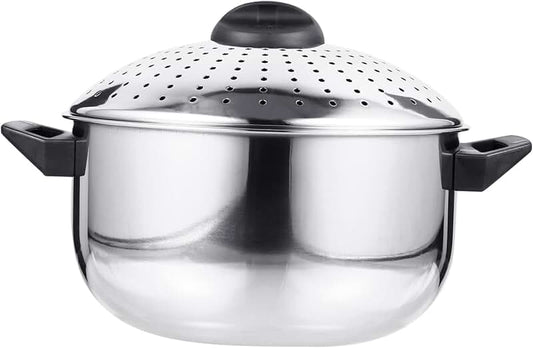 Stainless Steel Cookware Set with Milk Pot and Frying Pan